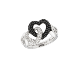 Prsten z bílého zlata 