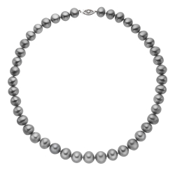 Náhrdelník ze sladkovodních perel se zlatým zapínáním v různých barvách