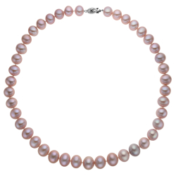 Náhrdelník ze sladkovodních perel se zlatým zapínáním