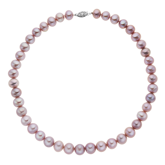 detail Náhrdelník z kultivovaných sladkovodních perel se zlatým zapínáním